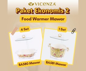 PAKET EKONOMIS FOODWARMER 2 (4+1) MAWAR